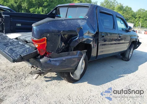 2009 Honda Ridgeline Rts from USA, damaged, VIN 5FPYK16419B100661